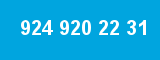 924 920 22 31